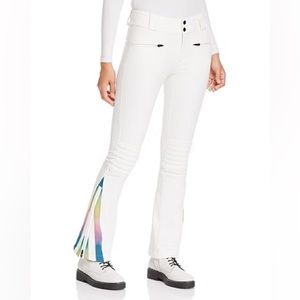 Perfect Moment Rainbow chevron flare ski pant